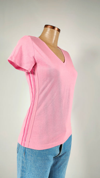 Camiseta rosa Adidas