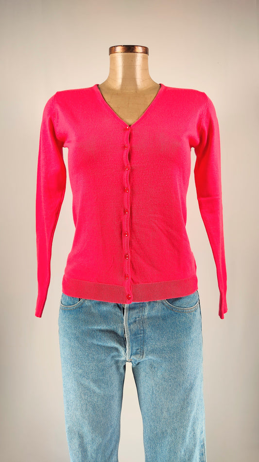 Chaqueta- jersey coral