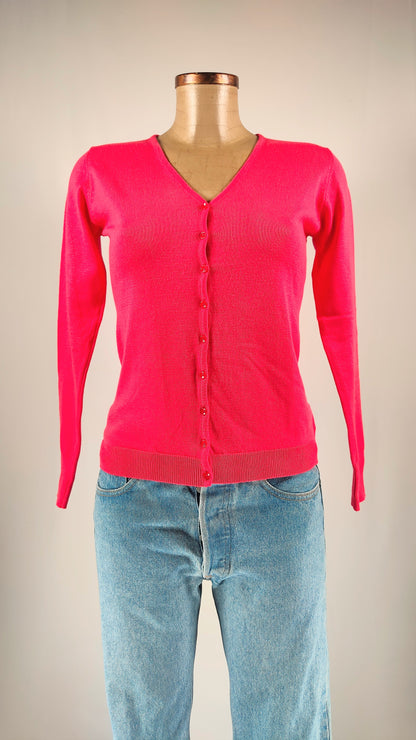 Chaqueta- jersey coral