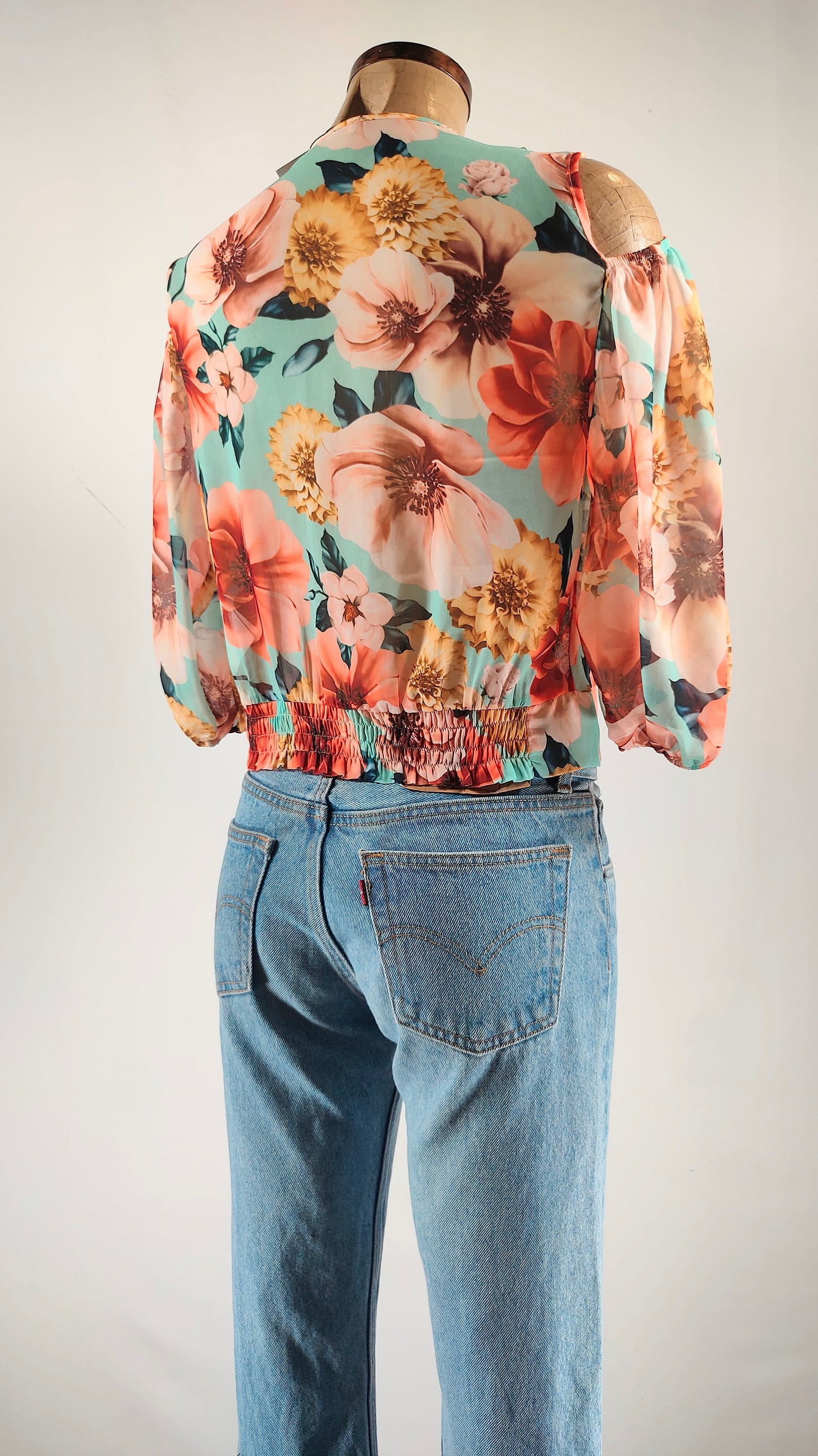 Blusa Rinascimiento estampado floral