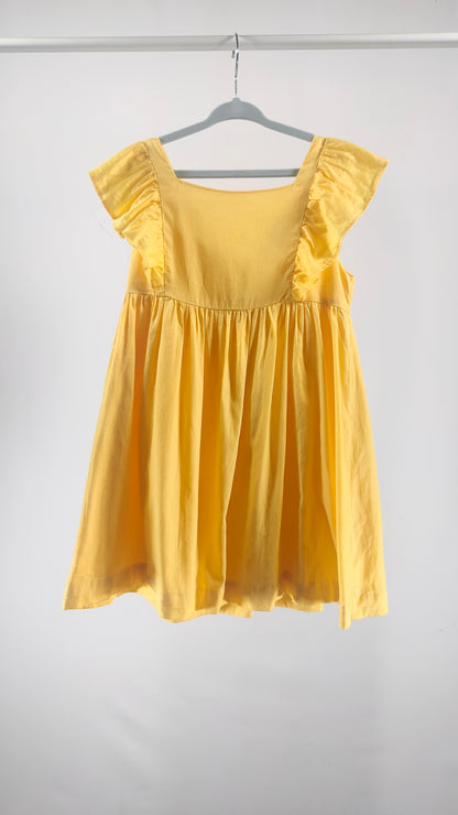 Vestido amarillo Okaïdi