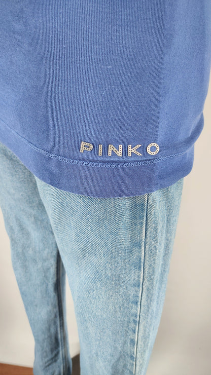 Camiseta Pinko con marca de relieve