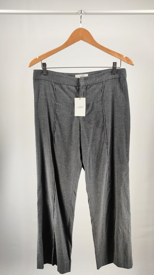 Pantalones Isabel Marant rectos en gris
